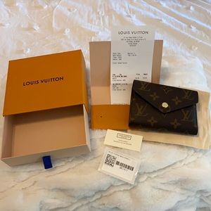 Louis Vuitton Victorine Wallet, Monogram.